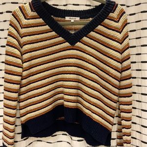 Madewell cropped sweater